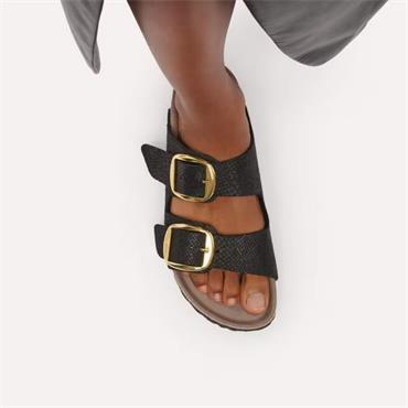 Birkenstock Arizona Big Buckle Snake - Python Black